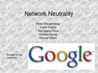 Network Neutrality