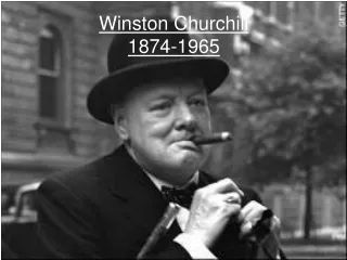 Winston Churchill  1874-1965