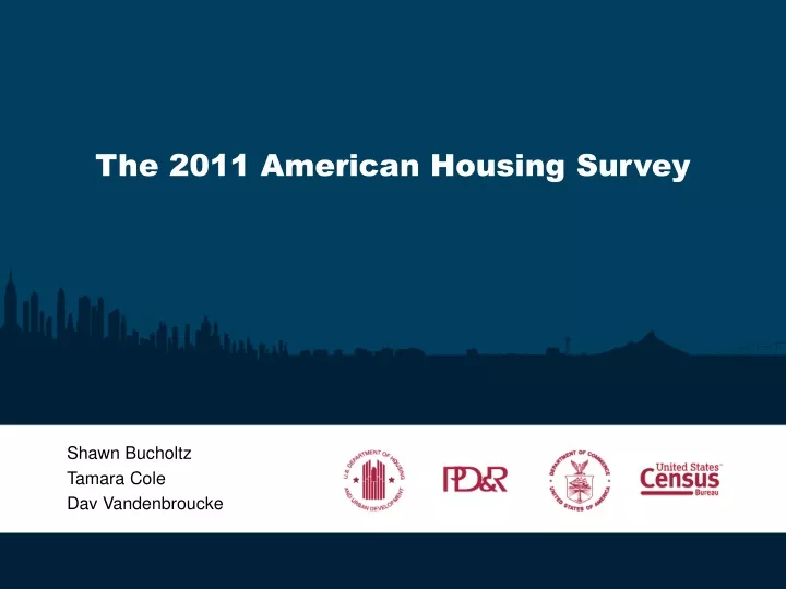the 2011 american housing survey