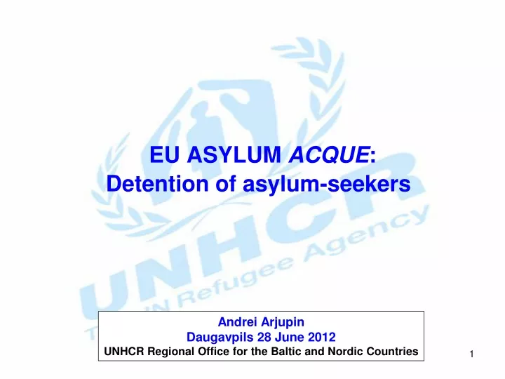 eu asylum acque detention of asylum seekers