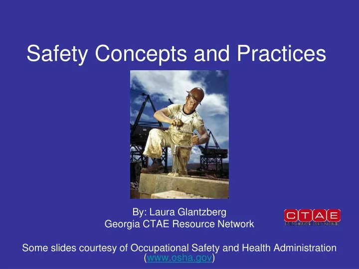 safety concepts and practices