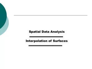 Interpolation of Surfaces