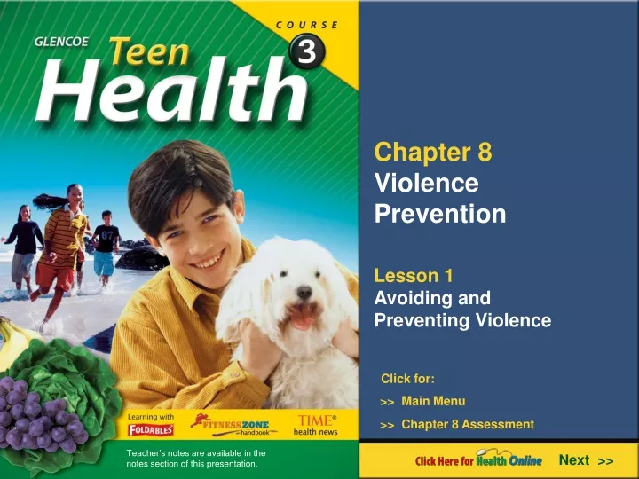 chapter 8 violence prevention