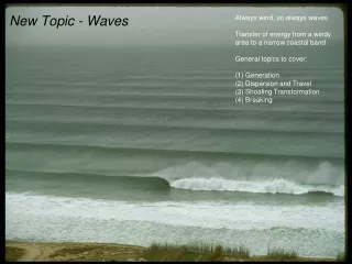 New Topic - Waves