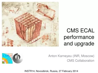 CMS ECAL performance and upgrade