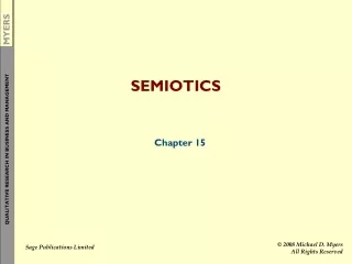 SEMIOTICS