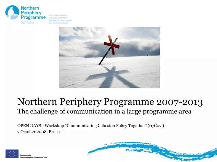 northern periphery programme 2007 2013