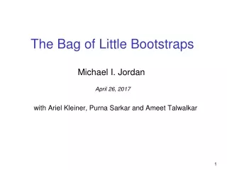 The Bag of Little Bootstraps