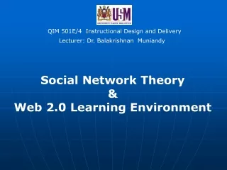QIM 501E/4  Instructional Design and Delivery