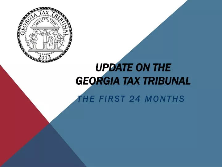 update on the georgia tax tribunal