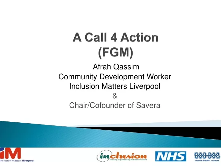 a call 4 action fgm