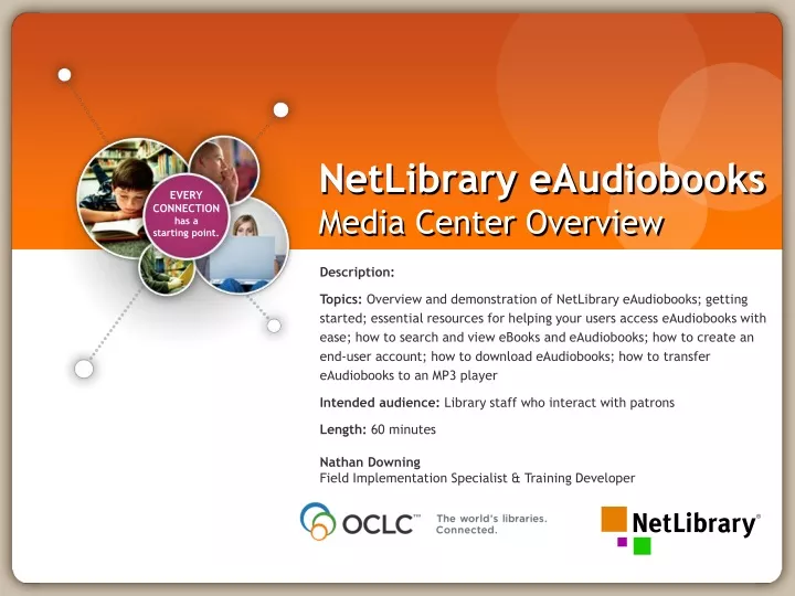 netlibrary eaudiobooks media center overview