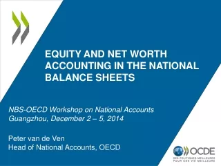 Equity and net worth accounting in the national balance sheets