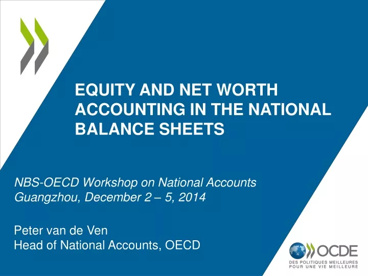 equity and net worth accounting in the national balance sheets