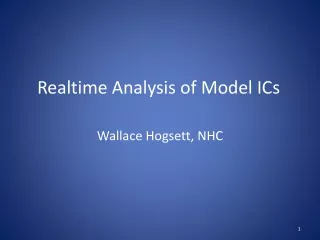 Realtime Analysis of Model ICs