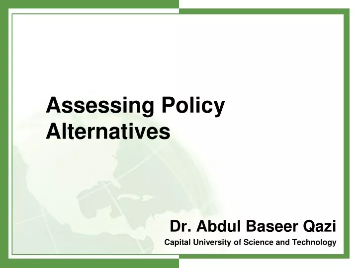 dr abdul baseer qazi capital university of science and technology