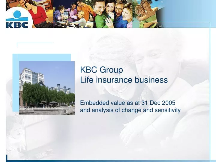 kbc group life insurance business embedded value