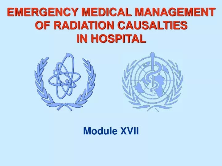 emergency medical management of radiation