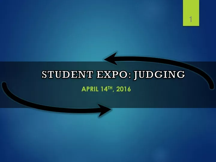 student expo judging