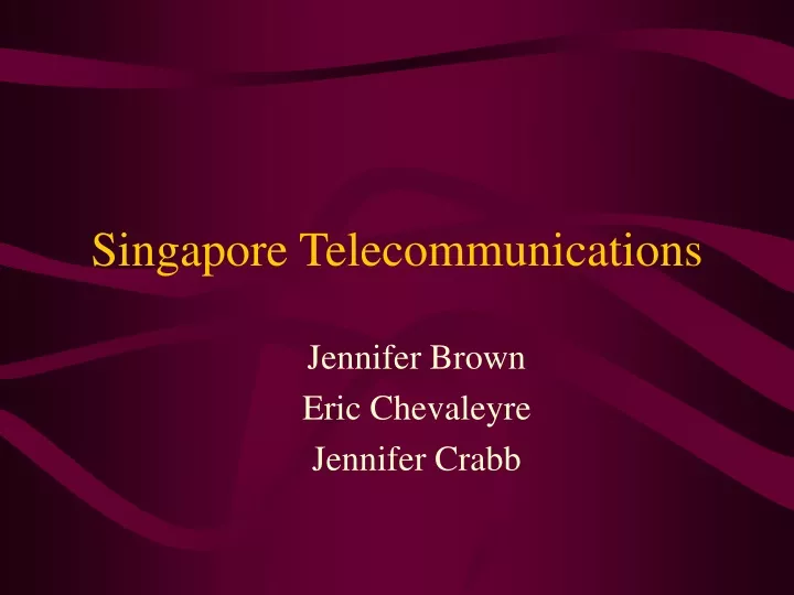 singapore telecommunications