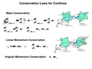 Conservation Laws for Continua