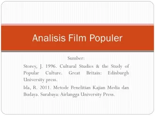 Analisis Film Populer