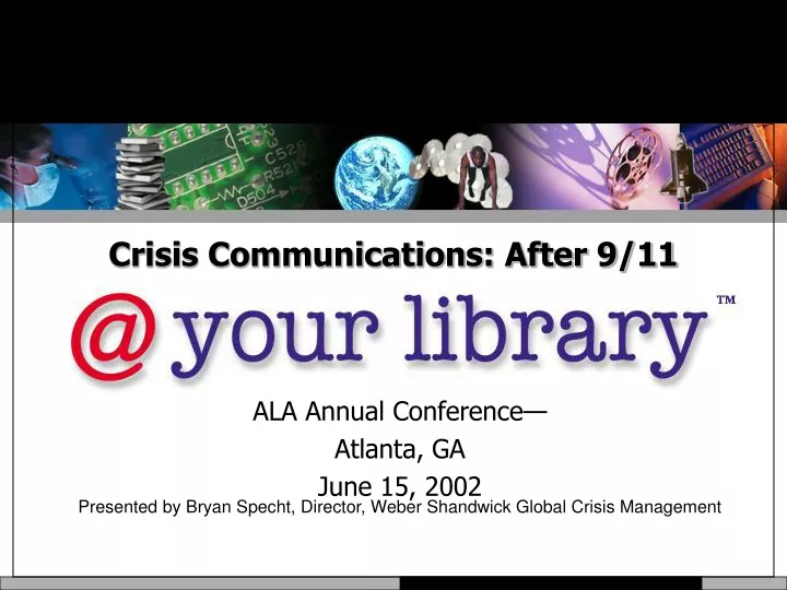 crisis communications after 9 11