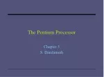 The Pentium Processor - slide 1