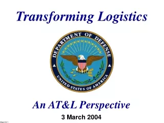 Transforming Logistics