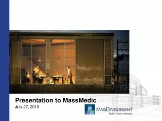 Presentation to MassMedic