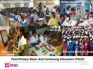 Post-Primary Basic And Continuing Education (PACE)