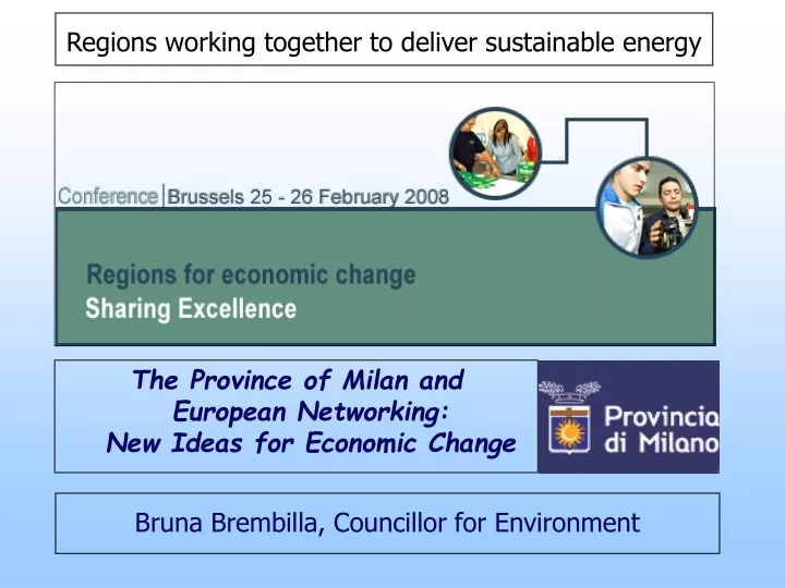 the province of milan and european networking