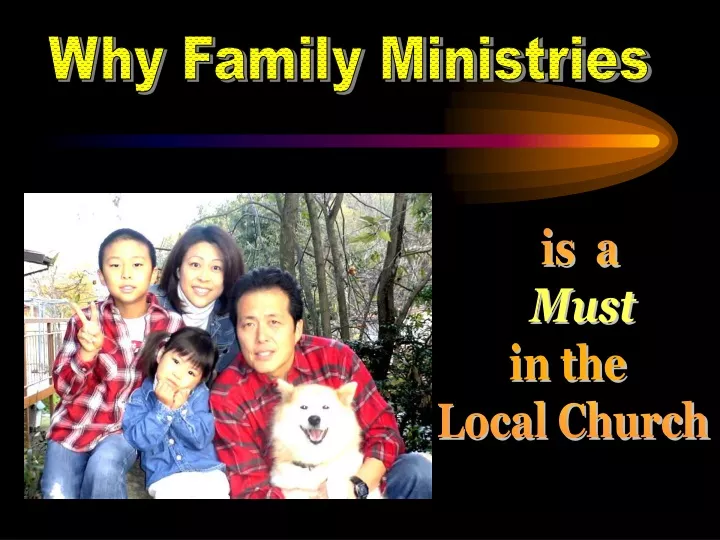 why family ministries