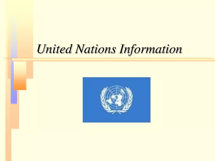 united nations information