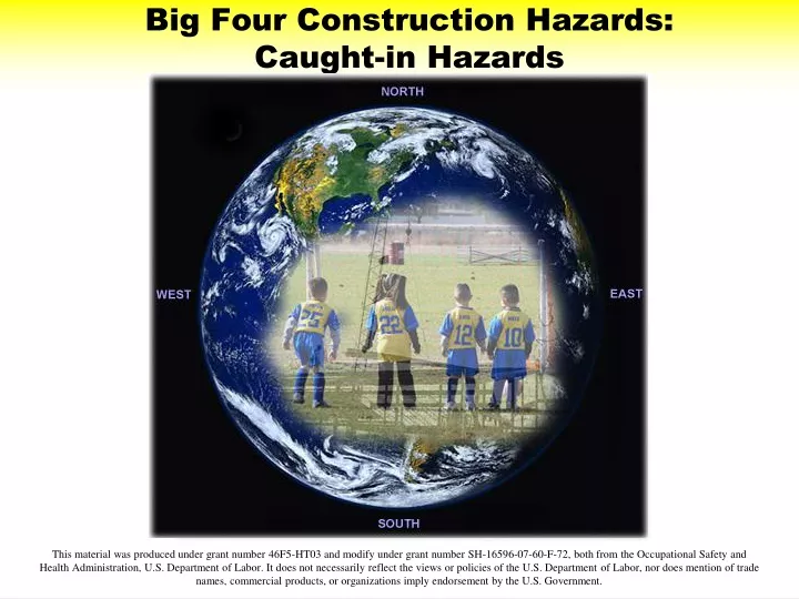 big four construction hazards caught in hazards