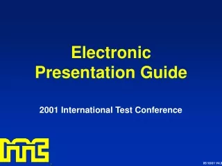 Electronic Presentation Guide