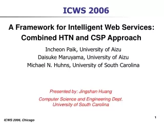 ICWS 2006