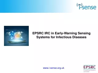 EPSRC IRC in Early-Warning Sensing Systems for Infectious Diseases