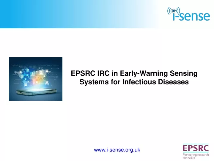 epsrc irc in early warning sensing systems