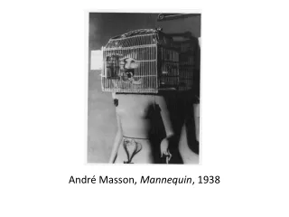 André Masson,  Mannequin , 1938