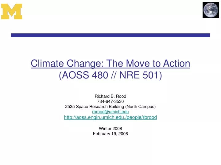 climate change the move to action aoss 480 nre 501