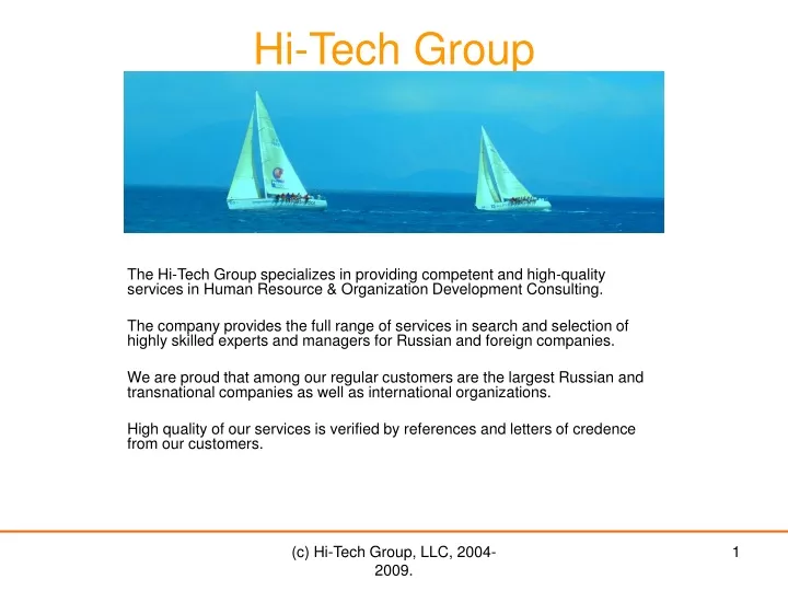 hi tech group