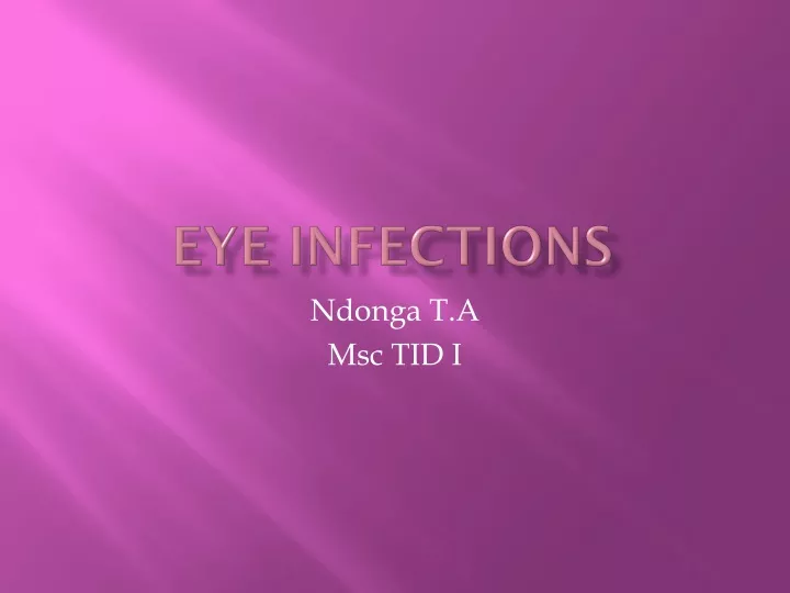 eye infections