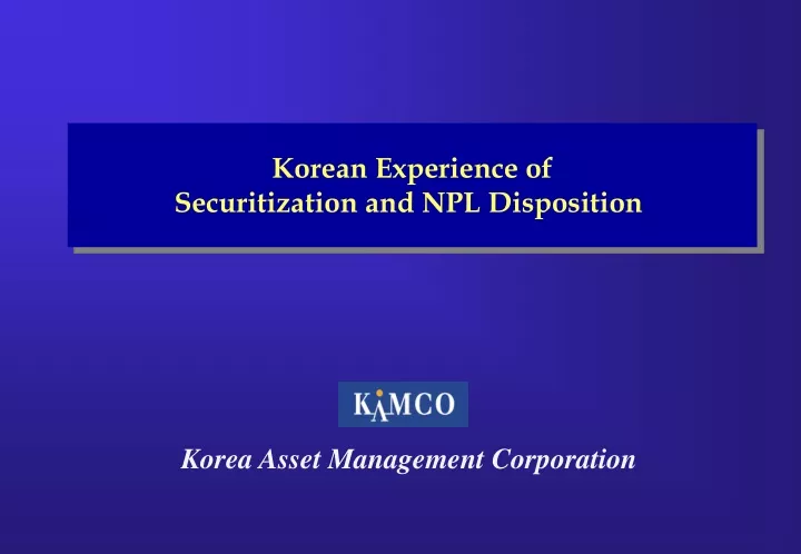 korea asset management corporation