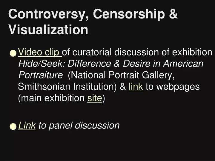 controversy censorship visualization