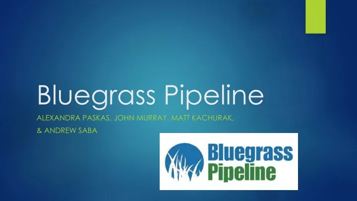 bluegrass pipeline
