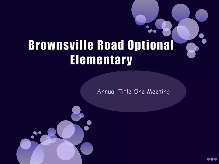 brownsville road optional elementary