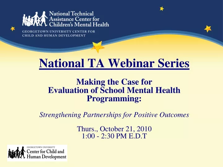 national ta webinar series making the case