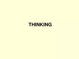 THINKING