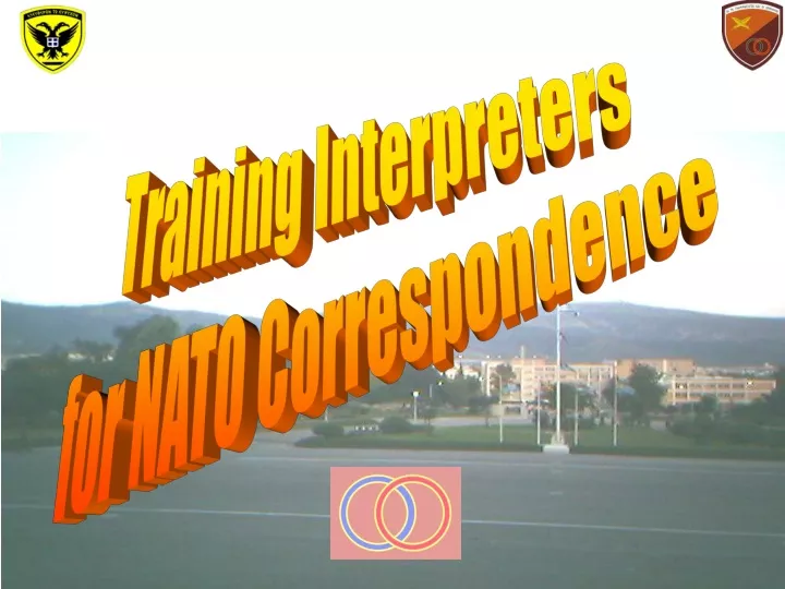 training interpreters for nato correspondence